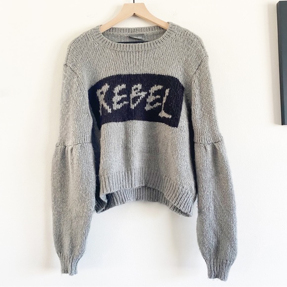Wooden Ships Sweaters - Wooden Ships Knit Rebel Sweater Small Medium